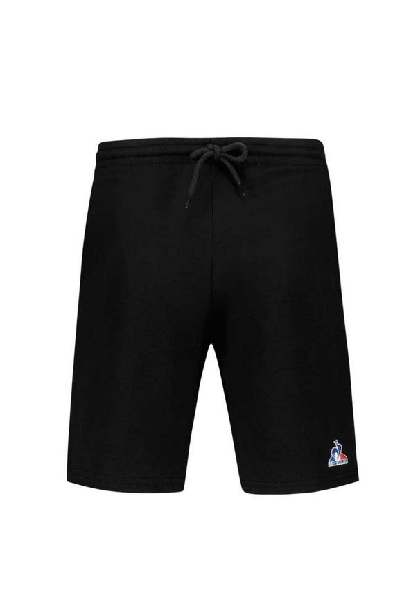Spodnie Le Coq Sportif Model Ess Short Kolor Czarny. Kolor: czarny. Materiał: tkanina. Sport: fitness