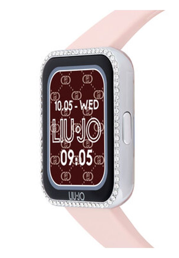 Liu Jo Smartwatch Voice Mini Luxury SWLJ165 Różowy. Rodzaj zegarka: smartwatch. Kolor: różowy