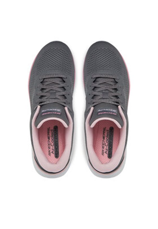 skechers - Skechers Sneakersy 150019/CCPK Szary. Kolor: szary. Materiał: materiał