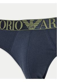 Emporio Armani Underwear Komplet 3 par slipów 111734 4F726 64135 Granatowy. Kolor: niebieski. Materiał: bawełna #8