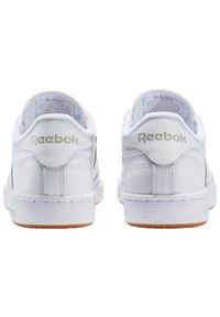 Buty do chodzenia damskie Reebok Club C 85. Kolor: wielokolorowy, biały, zielony, brązowy. Materiał: skóra. Model: Reebok Club. Sport: turystyka piesza #2