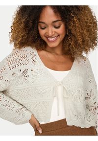 only - ONLY Kardigan Beach 15257604 Biały Regular Fit. Kolor: biały. Materiał: syntetyk #5