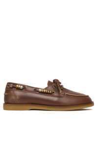 Pinko - Mokasyny PINKO. Kolor: brązowy #1