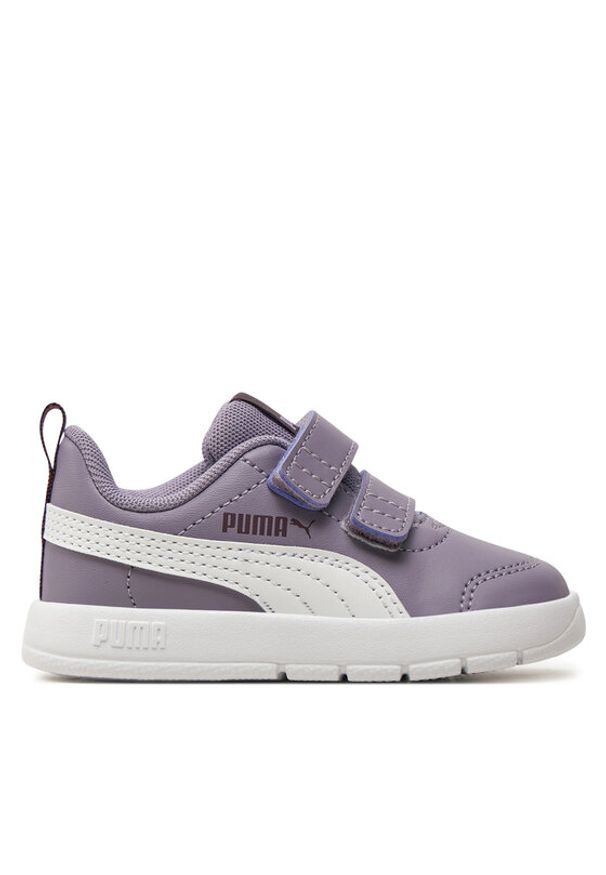 Puma Sneakersy Courtflex V3 310252 04 Fioletowy. Kolor: fioletowy. Materiał: skóra