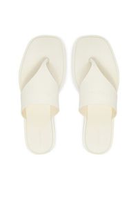 Calvin Klein Japonki Toepost Tpu Slide HW0HW02836 Écru #4