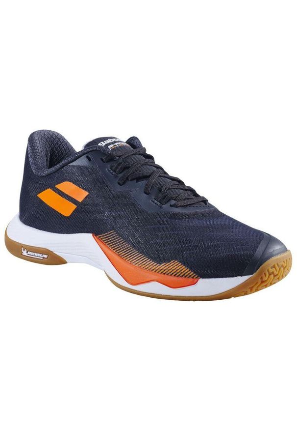 Buty do badmintona męskie Babolat Shadow Tour 5 Men. Kolor: czarny, pomarańczowy, wielokolorowy