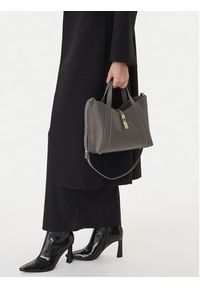 Furla Torebka Goccia Shopper Bag S WB01789 BX3353 KH 4283S Szary. Kolor: szary. Materiał: skórzane
