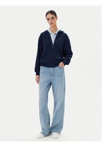TOMMY HILFIGER - Tommy Hilfiger Bluza UW0UW05772 Granatowy Regular Fit. Kolor: niebieski. Materiał: bawełna #4
