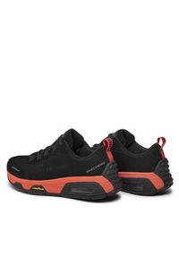 skechers - Skechers Sneakersy Brazen 232256/BKRD Czarny. Kolor: czarny. Materiał: materiał #3