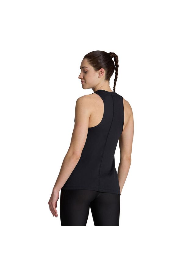 Damski tank top Arena Mesh Panel. Kolor: czarny. Materiał: mesh. Styl: elegancki, sportowy. Sport: pływanie