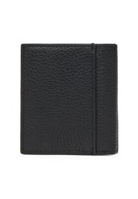 Calvin Klein Duży Portfel Męski Ck Leather Comp Trifold W C &Car LV04D1029G Czarny. Kolor: czarny. Materiał: skóra