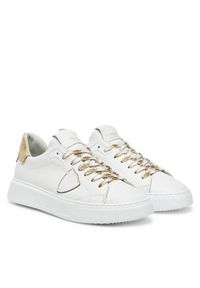 Philippe Model Sneakersy BTLD VG12 Biały. Kolor: biały. Materiał: skóra
