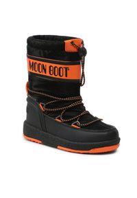 Śniegowce Moon Boot. Kolor: czarny. Styl: sportowy #1