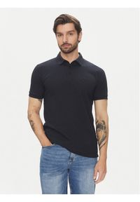 Lindbergh Polo 30-404020 Granatowy Relaxed Fit. Typ kołnierza: polo. Kolor: niebieski. Materiał: bawełna #1