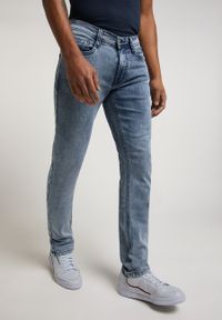 Mustang - MUSTANG MĘSKIE SPODNIE JEANSOWE OREGON TAPERED K DENIM BLUE 1012681 5000 413