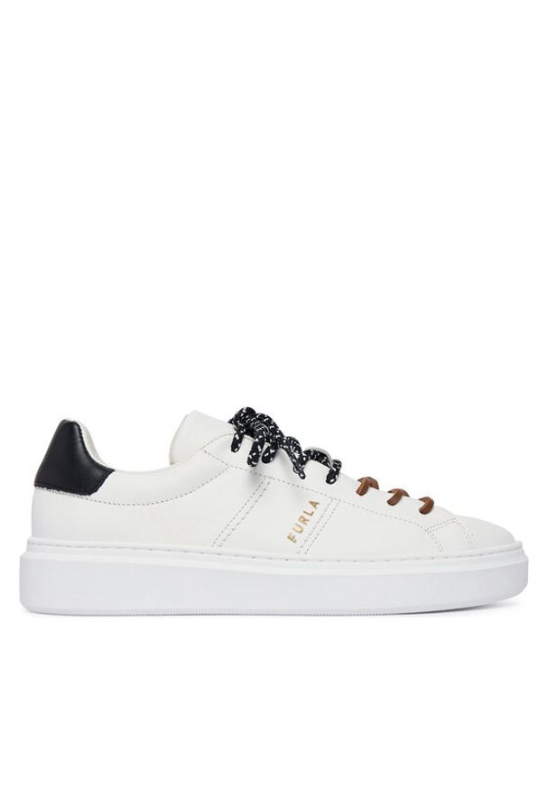 Furla Sneakersy Hype YM49HYP BX3477 PT P2700 Biały. Kolor: biały. Materiał: skóra