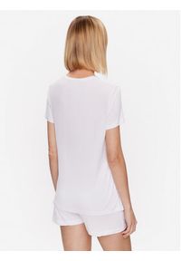 Emporio Armani Underwear Piżama 164678 3R224 00010 Biały Regular Fit. Kolor: biały. Materiał: wiskoza