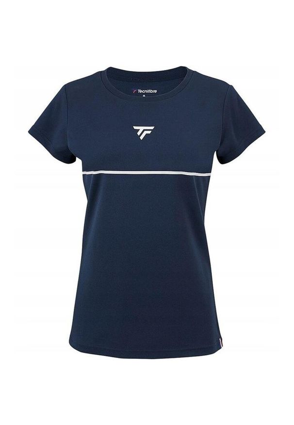TECNIFIBRE - Koszulka tenisowa damska Tecnifibre X-Perf Tee. Kolor: niebieski. Długość rękawa: krótki rękaw. Długość: krótkie. Sport: tenis