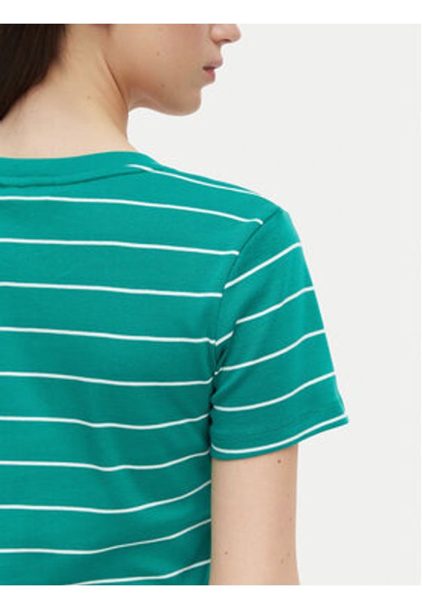 TOMMY HILFIGER - Tommy Hilfiger T-Shirt New Cody WW0WW40584 Zielony Slim Fit. Kolor: zielony. Materiał: bawełna