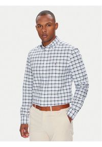 TOMMY HILFIGER - Tommy Hilfiger Koszula Heritage Oxford MW0MW39461 Niebieski Regular Fit. Kolor: niebieski. Materiał: bawełna #1