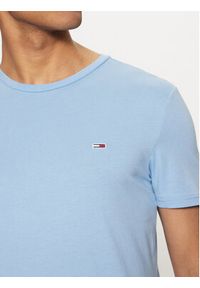Tommy Jeans T-Shirt Jaspe DM0DM20363 Błękitny Slim Fit. Kolor: niebieski. Materiał: syntetyk, bawełna #2