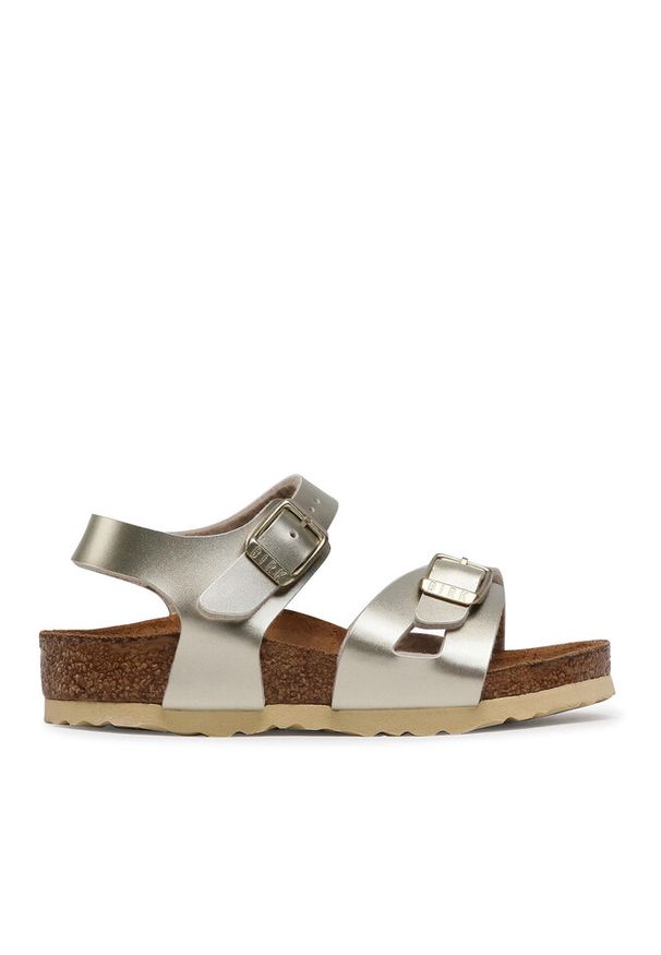 Sandały Birkenstock. Kolor: złoty