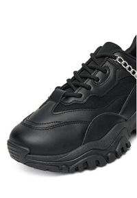DeeZee Sneakersy NF142 Czarny. Kolor: czarny. Materiał: skóra #3