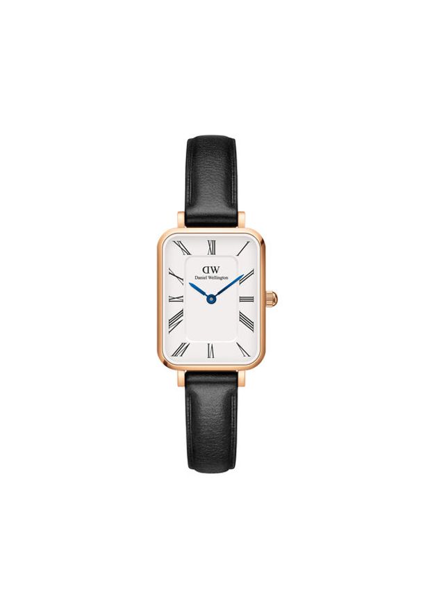 Daniel Wellington Zegarek Quadro Roman Numerals Sheffield DW00100689 Czarny. Kolor: czarny