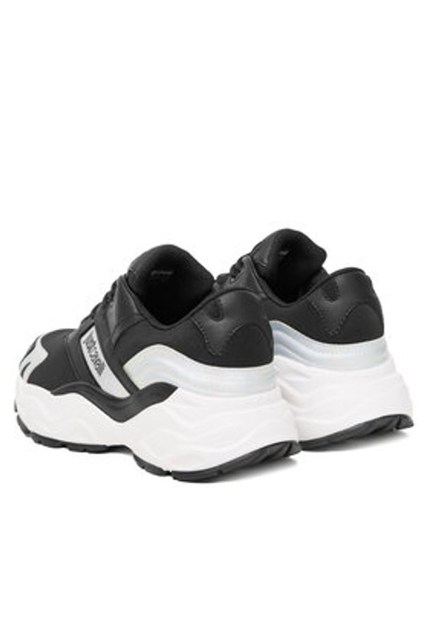 Just Cavalli Sneakersy 79RA3SL2 ZSD67 LS1 Czarny. Kolor: czarny. Materiał: skóra