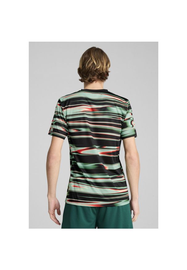 Puma - Męska koszulka przedmeczowa Portugalia PUMA Black White. Kolor: biały, wielokolorowy, czarny