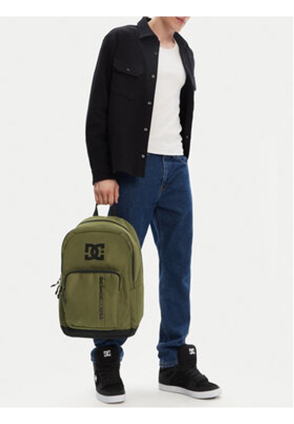 DC Plecak C-DCI-B-001-08 Khaki. Kolor: brązowy. Materiał: materiał