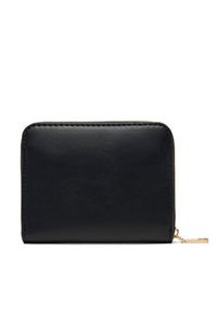 Calvin Klein Mały Portfel Damski Raised Ck Medium Zip LV04F1026G Czarny. Kolor: czarny. Materiał: skóra #3