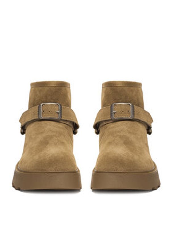 G-Star RAW - G-Star Raw Śniegowce CEO-ZEHRA-01 Beżowy. Kolor: beżowy. Materiał: skóra, zamsz