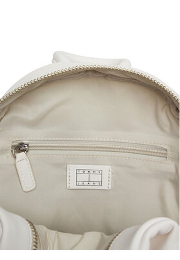 Tommy Jeans Plecak Tjw American Cool Backpack AW0AW17285 Biały. Kolor: biały. Materiał: skóra