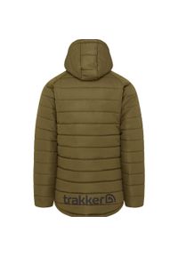 TRAKKER - Kurtka Męska Wędkarska Zimowa Trakker Cr Thermal Jacket. Kolor: zielony. Sezon: zima