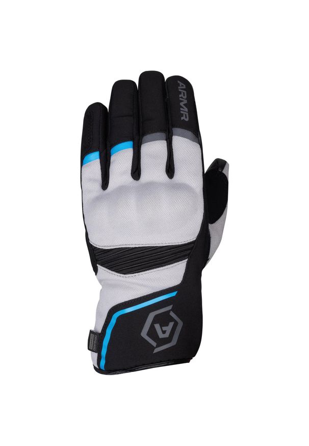 ARMA - Rękawice rowerowe Armr Glove Eyoshi 3.0 XL/10 niebieskie/szare. Kolor: niebieski, wielokolorowy, czarny. Sport: kolarstwo