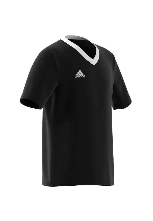 Adidas - Koszulka piłkarska dla dzieci adidas Entrada 22 Jersey. Kolor: czarny. Materiał: poliester. Sport: piłka nożna