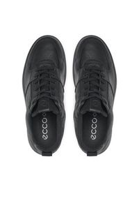 ecco - ECCO Sneakersy Street 720 M GORE-TEX 52081401001 Czarny. Kolor: czarny. Materiał: skóra. Technologia: Gore-Tex #3