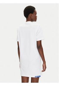 Karl Lagerfeld Jeans Sukienka codzienna A2W13028 Biały Regular Fit. Okazja: na co dzień. Kolor: biały. Materiał: bawełna. Typ sukienki: proste. Styl: casual #5