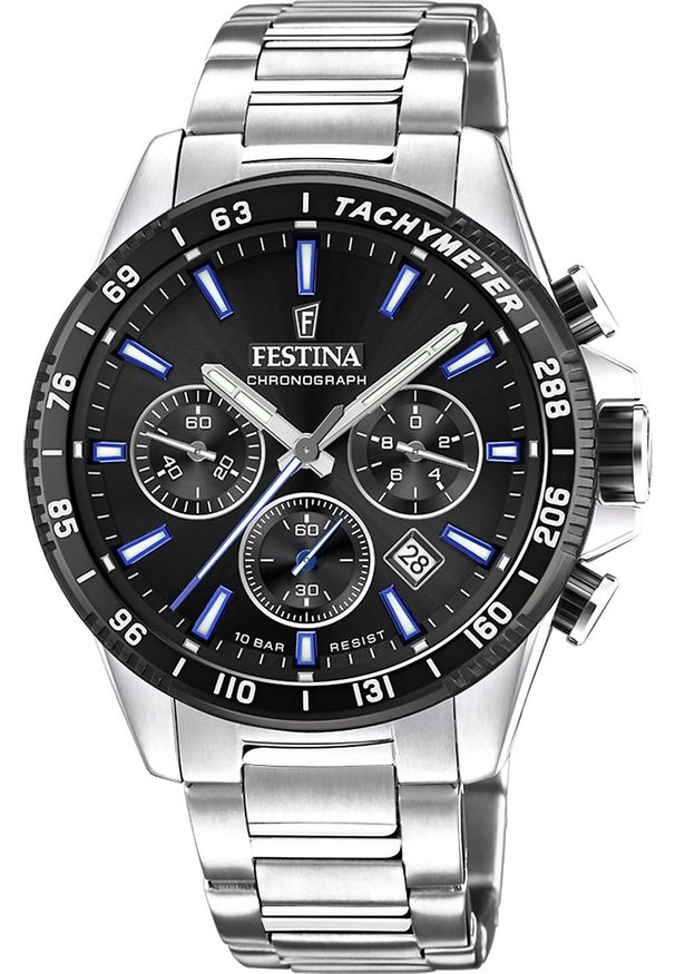Zegarek Festina Zegarek męski Festina F20560-5 srebrny. Kolor: srebrny