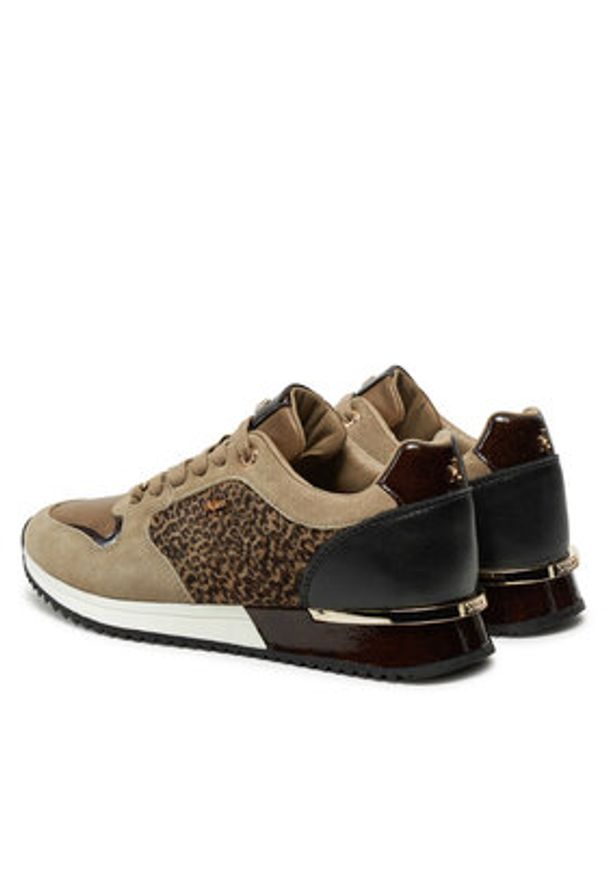 MEXX Sneakersy MI001008343W-02 Beżowy. Kolor: beżowy. Materiał: zamsz, skóra