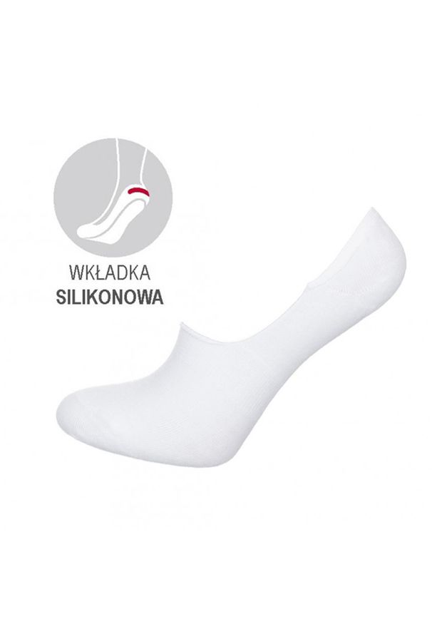 Milena - Białe mikrostopki bawełniane damskie (model 784). Kolor: biały. Materiał: bawełna