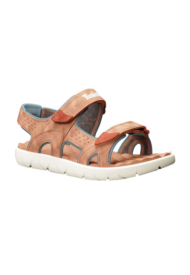 Sandały juniorskie Timberland Perkins Row 2 Strap. Kolor: pomarańczowy
