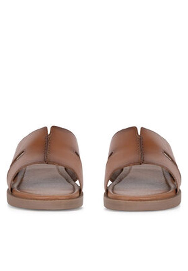 Lasocki Klapki WI23-3096-01 Brązowy. Kolor: brązowy. Materiał: skóra