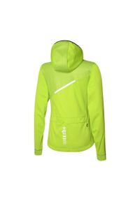 RH+ - Bluza damska bluza softshellowa z kapturem rh+. Typ kołnierza: kaptur. Kolor: zielony #2