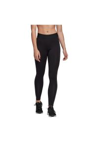 Adidas - Legginsy damskie adidas Must Haves FI4632. Materiał: materiał, elastan, skóra, poliester. Sport: fitness #1