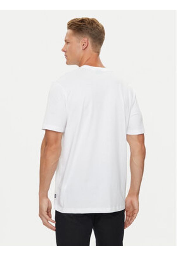 BOSS - Boss T-Shirt Thompson 01 50468347 Biały Regular Fit. Kolor: biały. Materiał: bawełna
