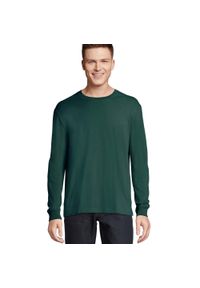 SOL'S - Koszulka Z Długim Rękawem Unisex Pioneer Dla Dorosłych. Kolor: zielony. Długość rękawa: długi rękaw. Długość: długie
