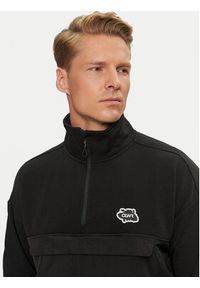 Colourwear Bluza Bloc Half Zip 7010253 Czarny Regular Fit. Kolor: czarny. Materiał: bawełna #4
