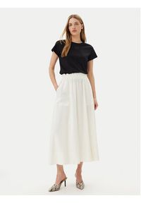 YAS Spódnica maxi Flaxy 26036370 Biały Regular Fit. Kolor: biały. Materiał: len, wiskoza #6